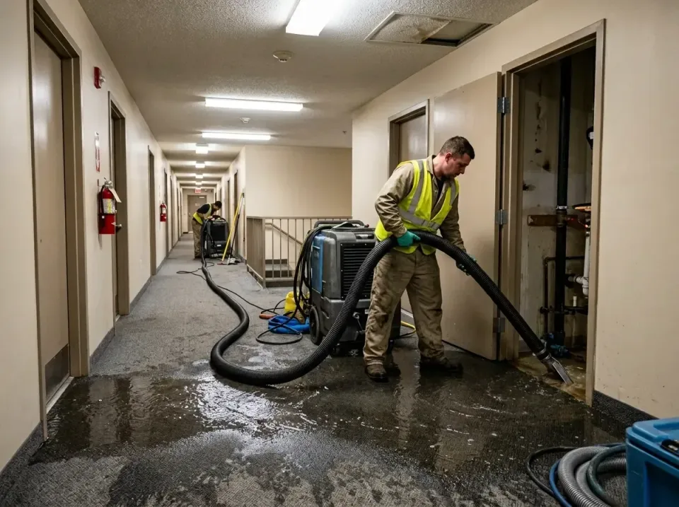 multi-unit-apartment-hallway-f-005 — frequently asked questions, Emergency Burst Pipe Water Extraction & Removal in Frackvil…